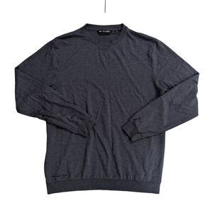 Travis Mathew Dark Gray Crewneck Sweater size large